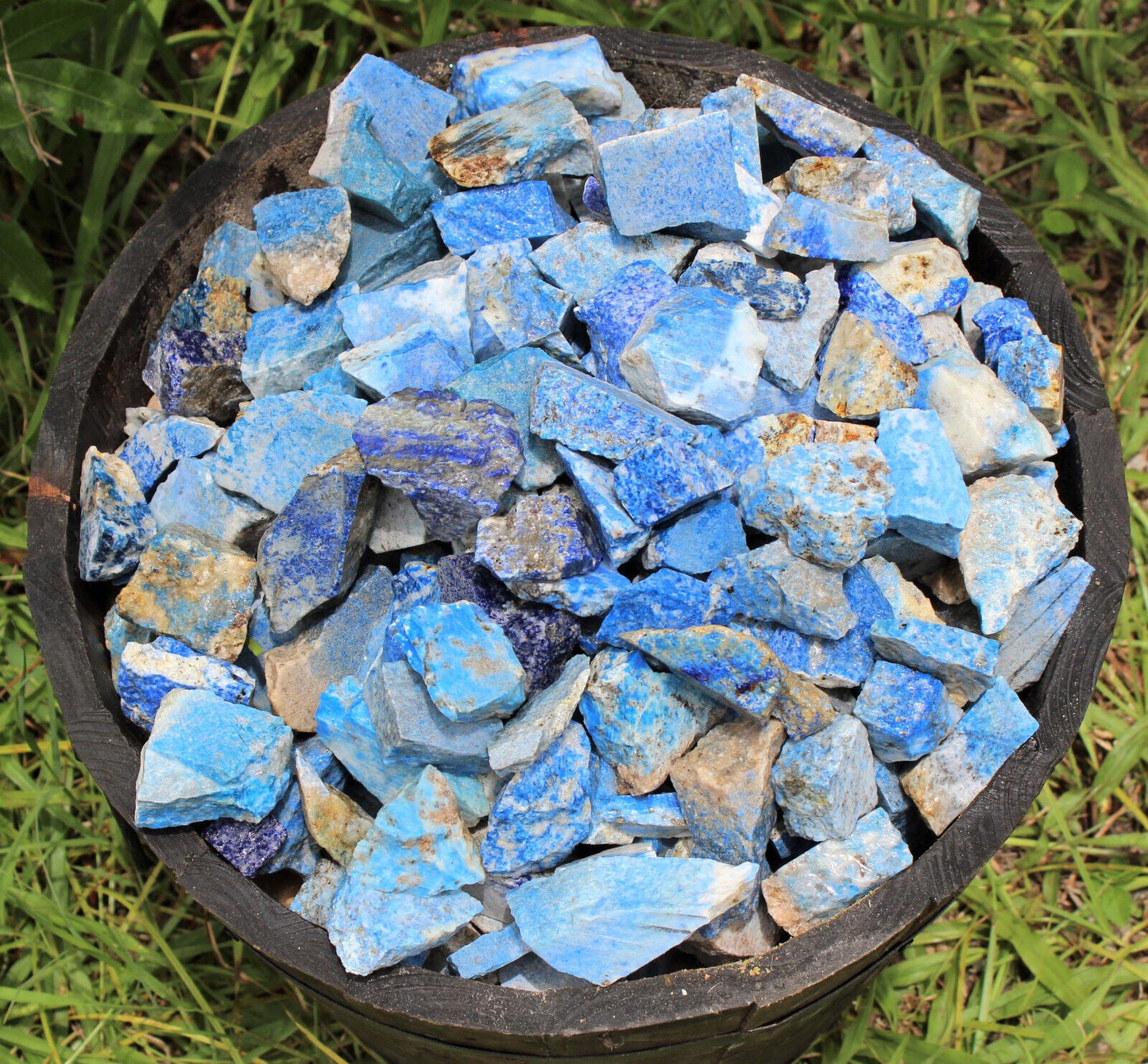 LARGE Rough Lapis Lazuli Chunks, 2" - 3" (Blue Raw Crystal Gemstone Specimen)