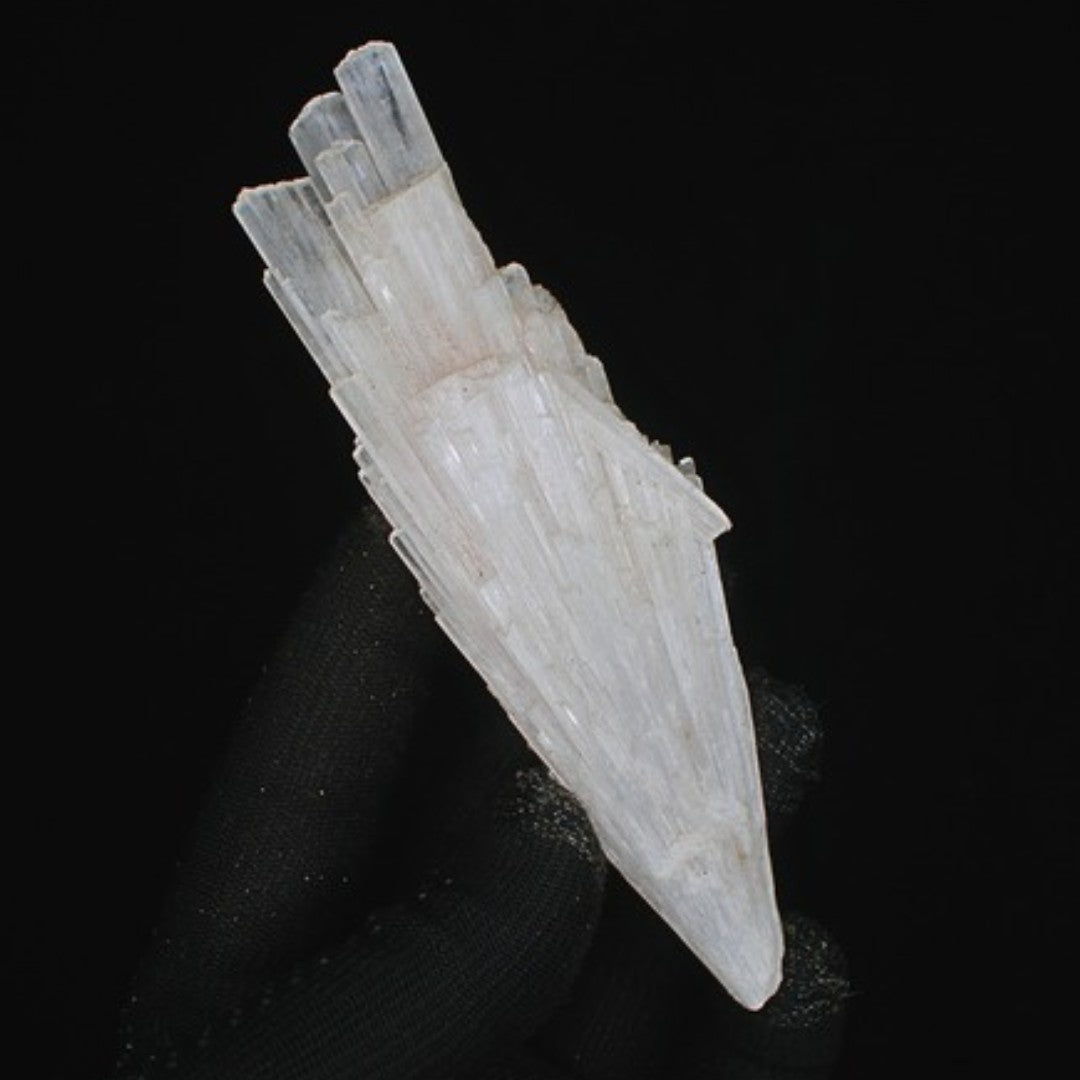 Natural Scolecite Mineral Cluster 80g White Zeolite Crystal India