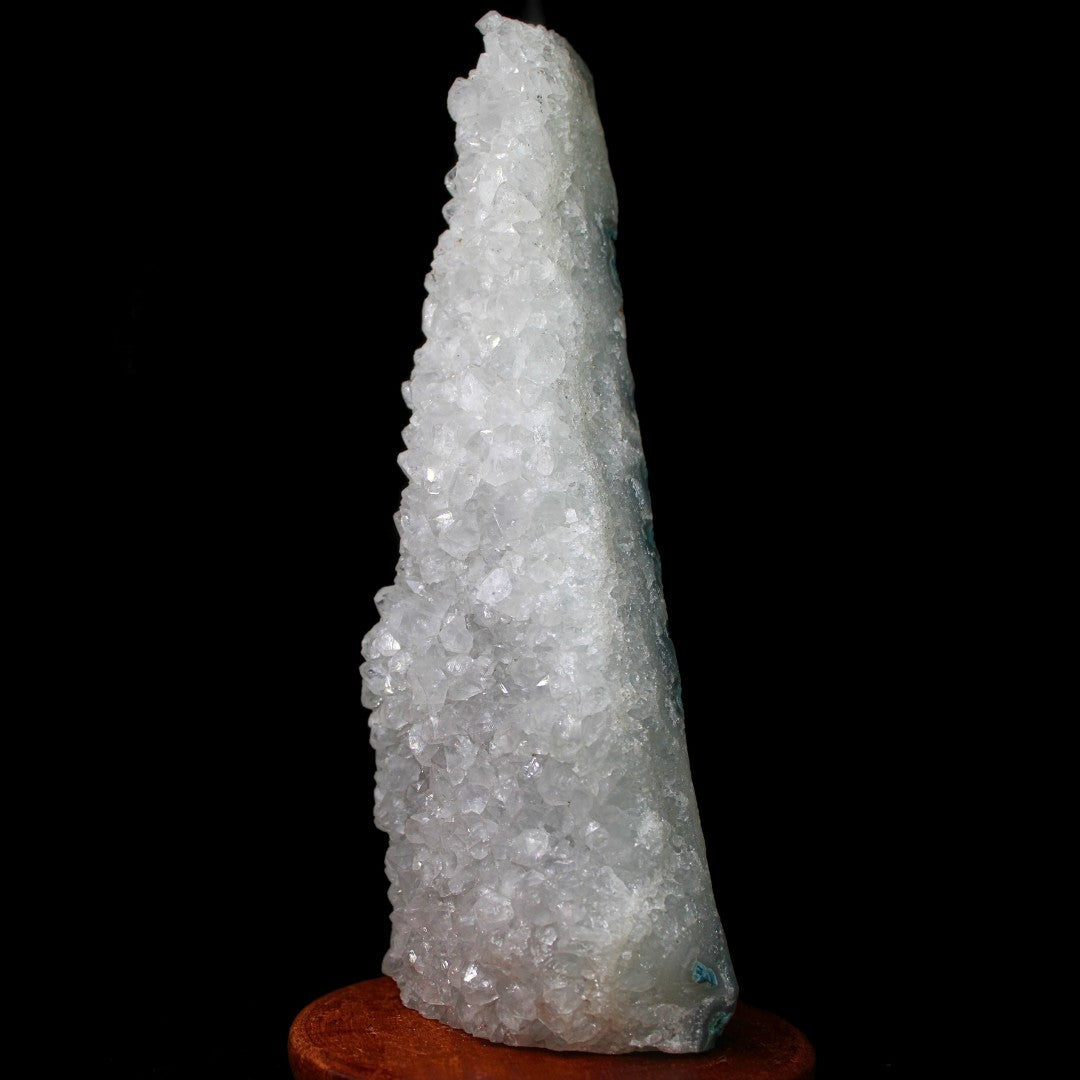 Natural Apophyllite Cluster 1.2kg 24x8cm Raw Sparkling Crystal India