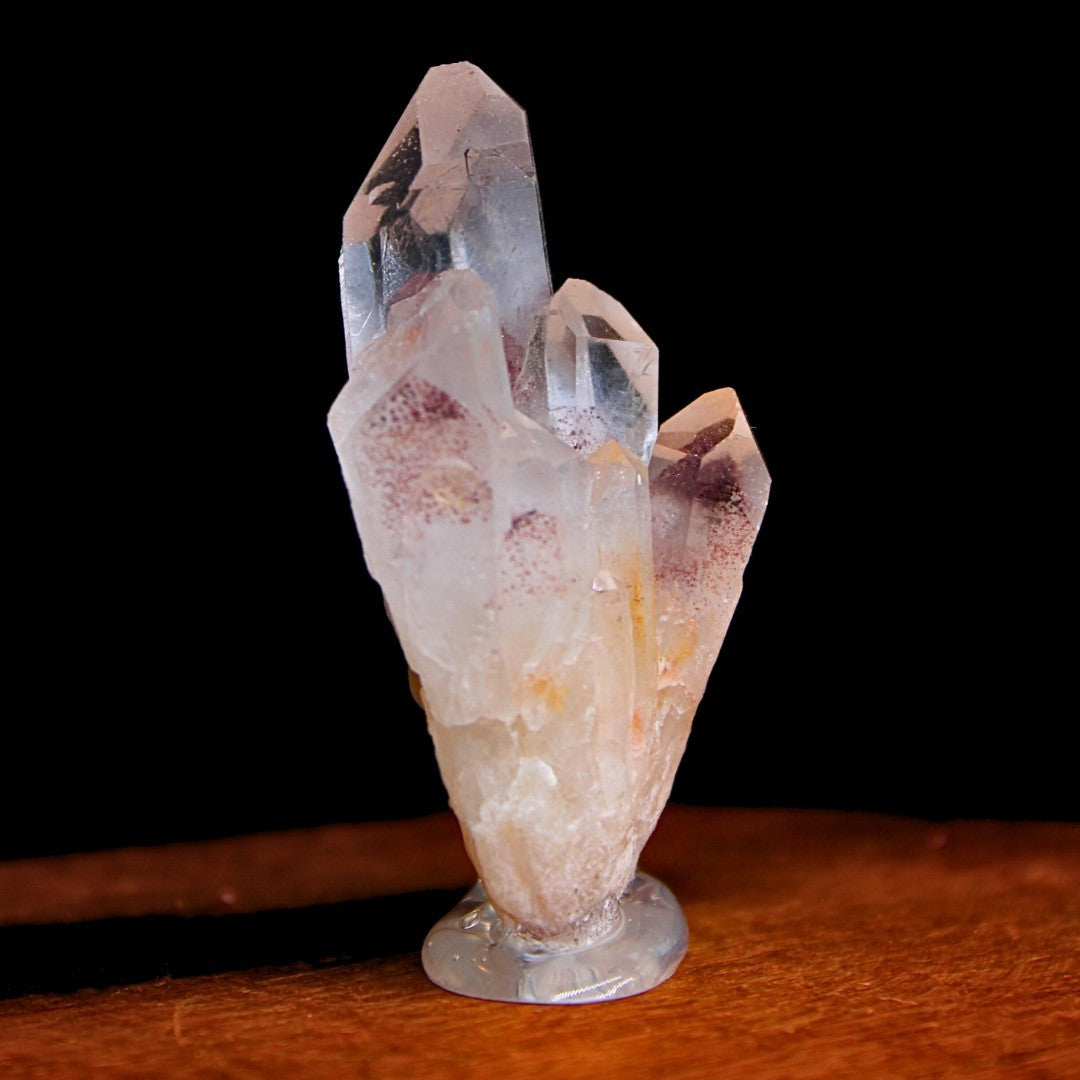 Natural Phantom Clear Quartz 32g | 6x3 cm | Rare Healing Stone for Energy