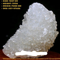 393g Rainbow Quartz Cluster Crystal Natural Healing Mineral Stone India