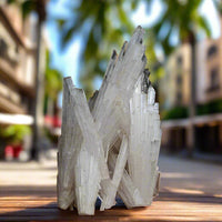 Beautiful Natural Scolecite Healing Cluster Stone 106g | 10x6 cm Powerful