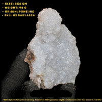 Natural Rainbow Quartz Cluster 96g Rare Mineral Specimen Display from India