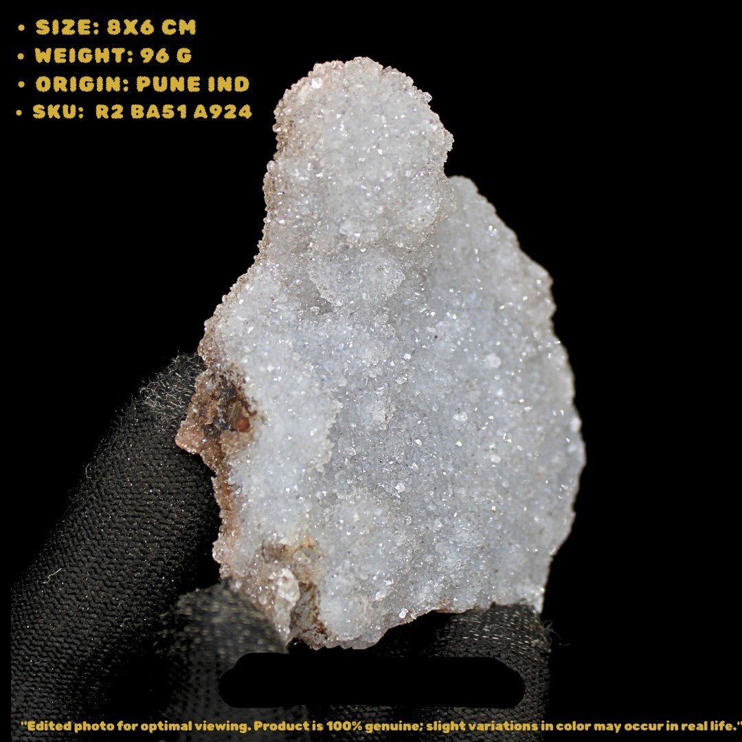 Natural Rainbow Quartz Cluster 96g Rare Mineral Specimen Display from India