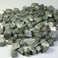 100g Wholesale Beautiful Golden Iron Pyrite Cubic Crystal gem Mineral Specimen