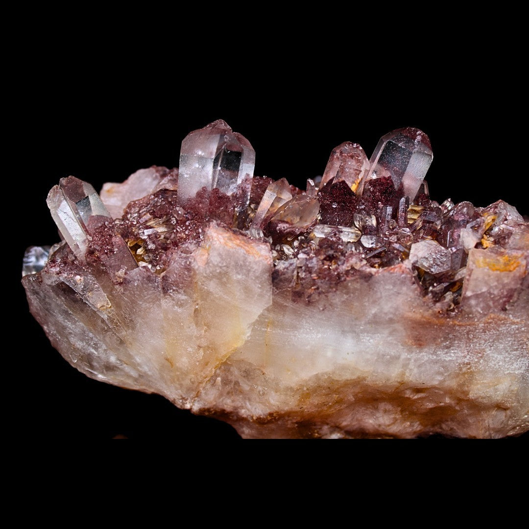 Phantom Clear Quartz 980g 15x8 cm Rare Layered Raw Crystal for Collectors