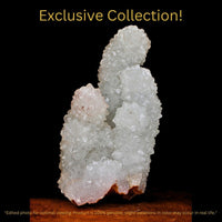 Rainbow Quartz Cluster 178g Rare Mineral Specimen Crystal Formation India