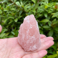 Large Rose Quartz Rough Natural Stones, 2.5"-6" Raw Rose Quartz, Pick A Weight