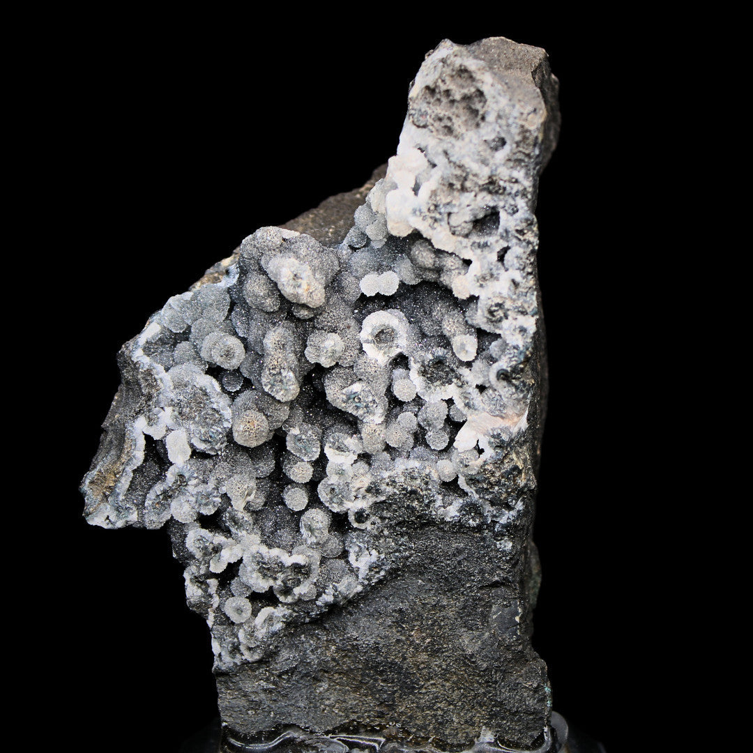 Rare Coral Chalcedony Crystal 290g Botryoidal Mineral Specimen India