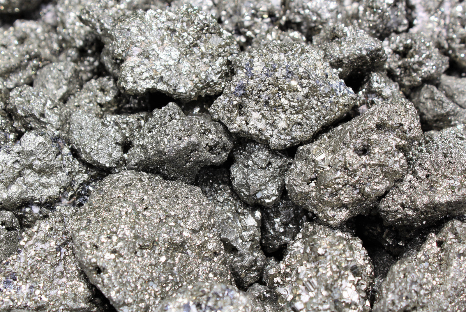 1/2 lb Wholesale Bulk Lot Rough Natural Pyrite Chispa Gemstone Crystal Rock 8 oz