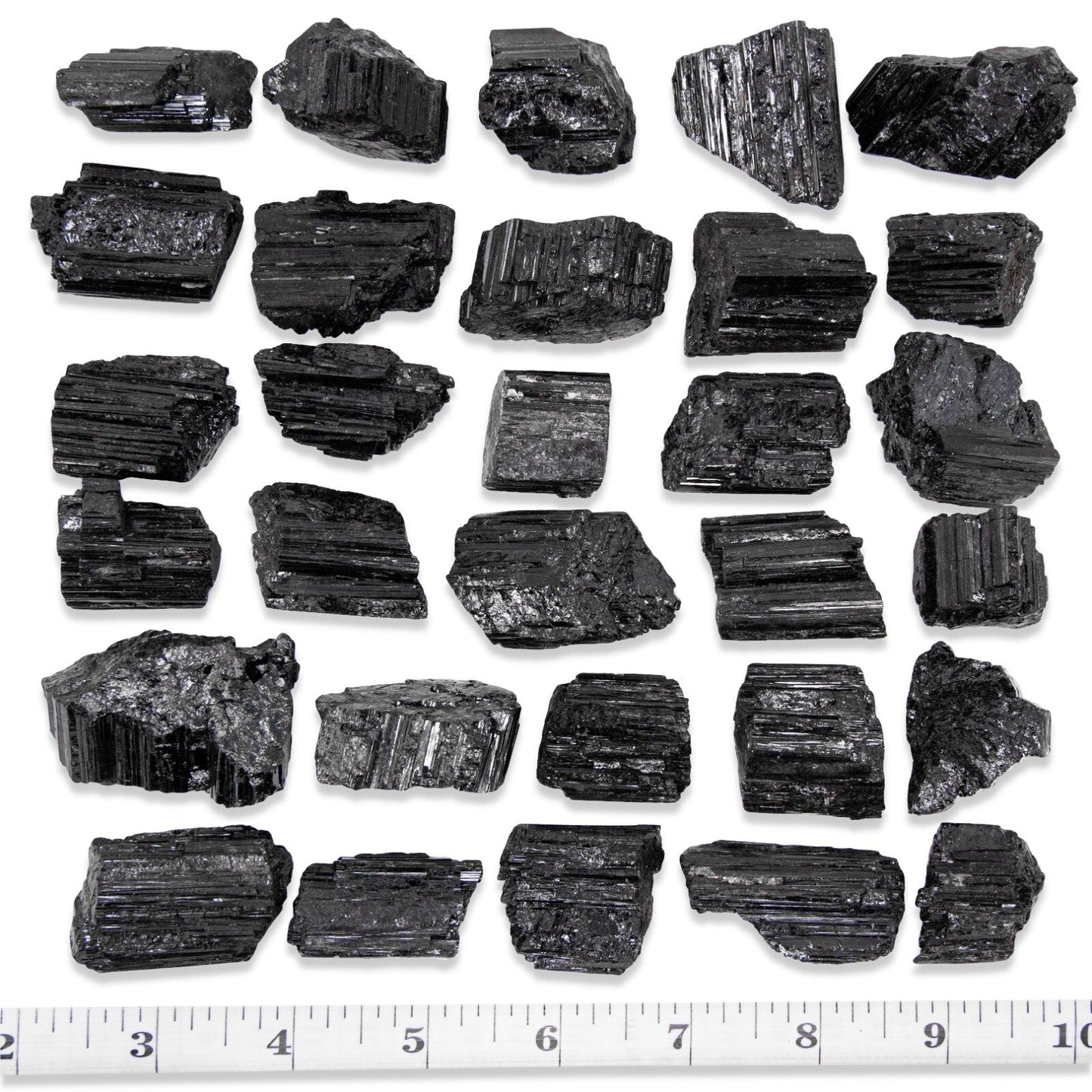 Black Tourmaline Rough Natural Stones 4 oz-5 lbs Bulk Wholesale Crystal Raw