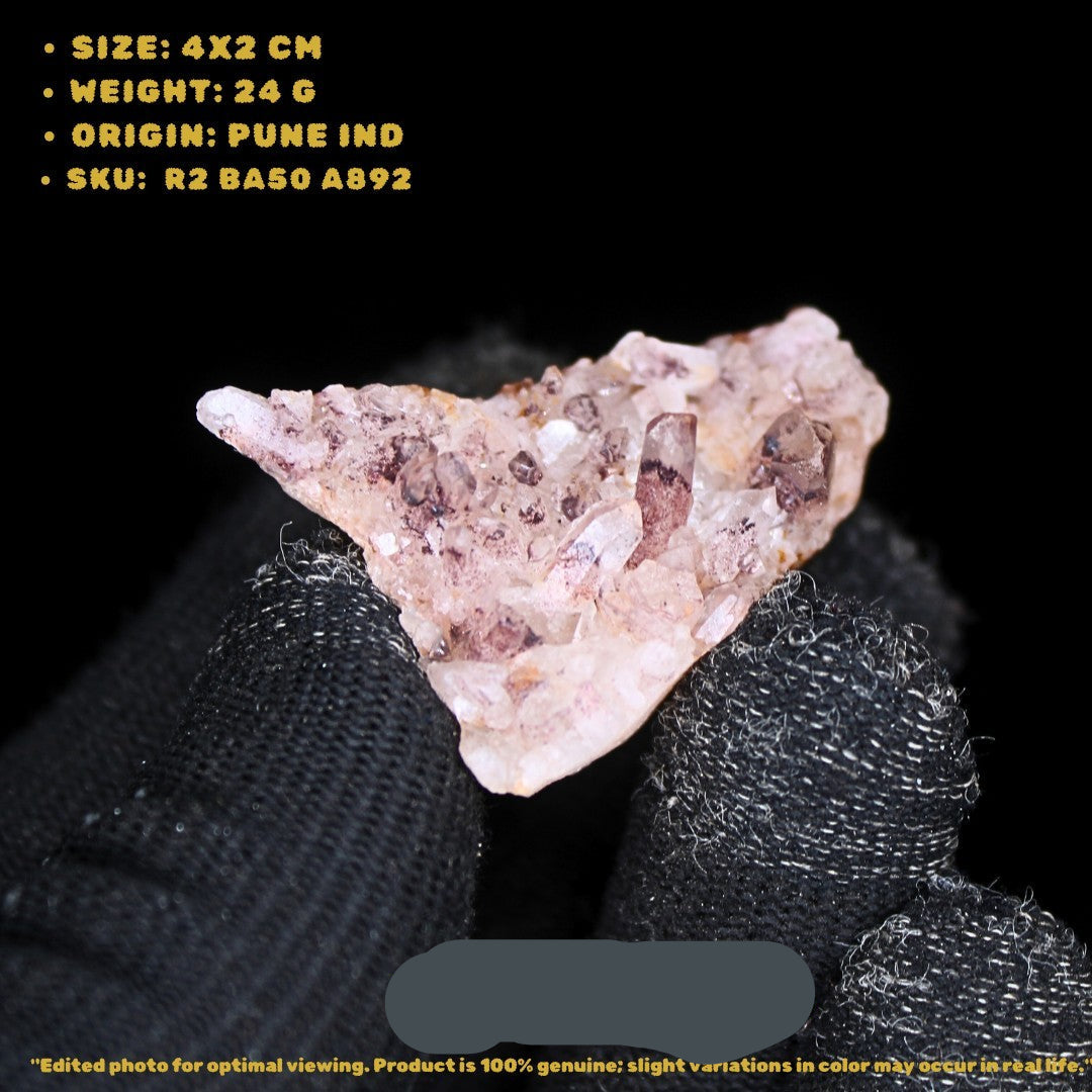 Phantom Quartz 24g Crystal for Growth, Meditation & Chakra Healing Energy