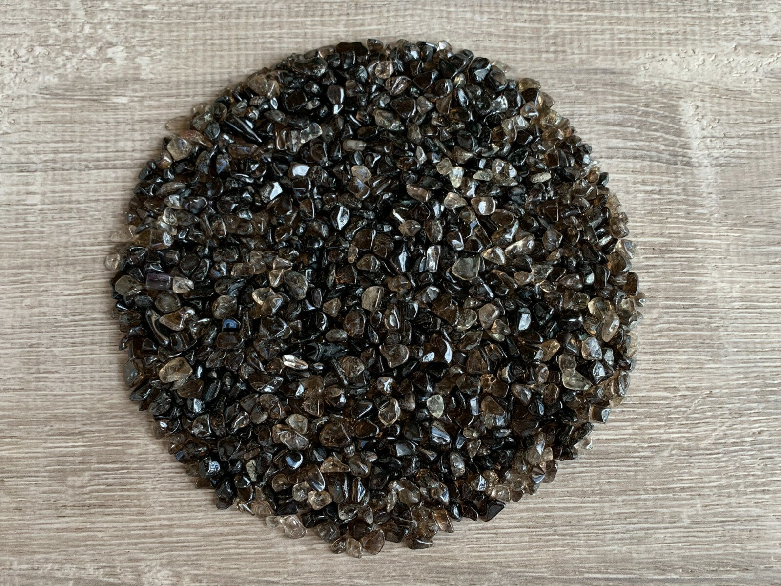 Grade A++ Smoky Quartz Semi Tumbled Gemstone Mini Chip 3- 6mm,Wholesale Bulk Lot