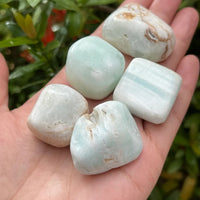 1/2 Lb Lot Tumbled Stones, 0.75-1.25" Crystal Healing Stones, Choose Stone Type