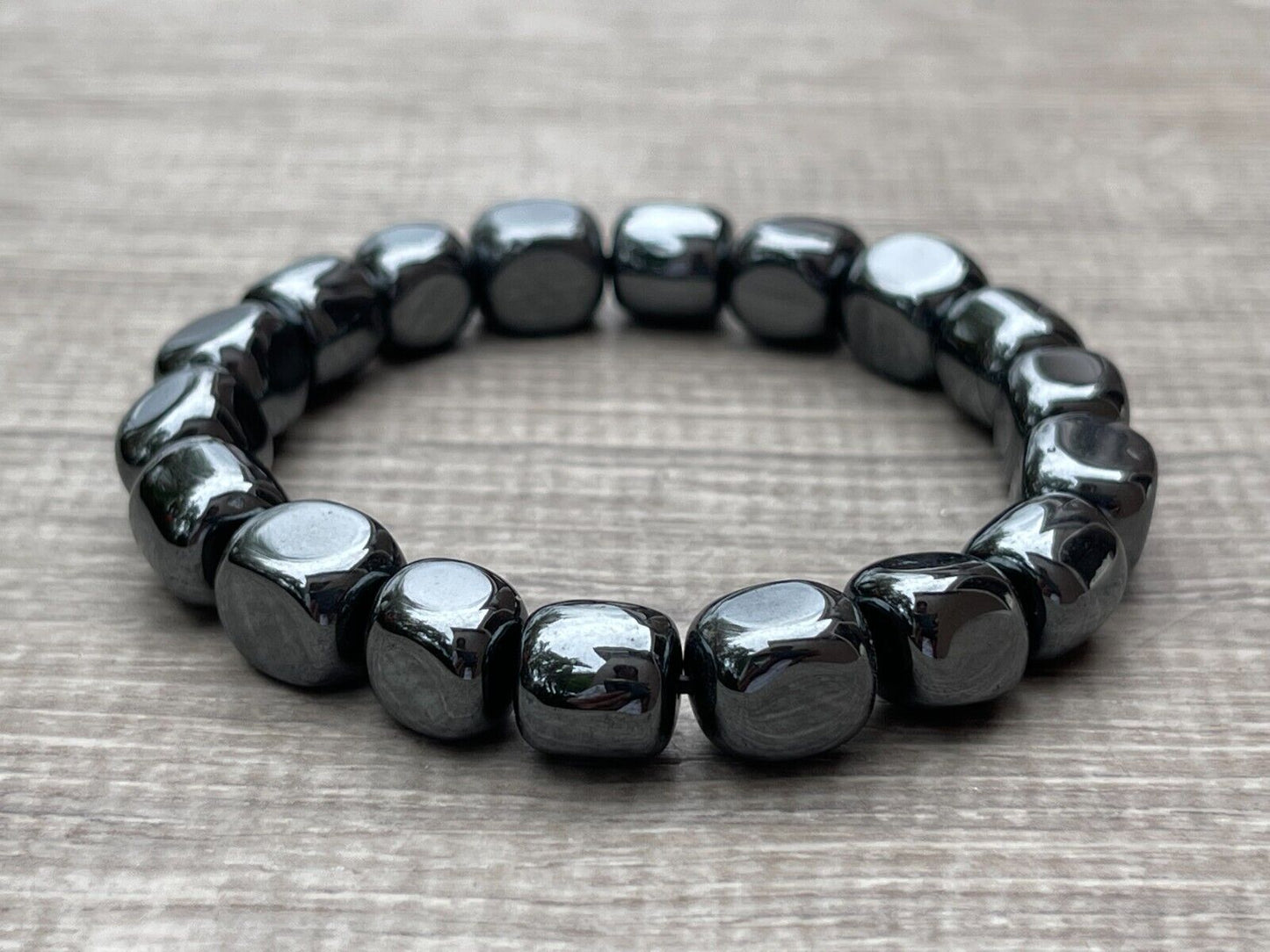 Wholesale Grade A++ Gemstone Nugget Bracelet, Choose from 18 Gemstone Types