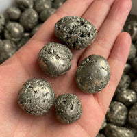 1/2 Lb Lot Tumbled Stones, 0.75-1.25" Crystal Healing Stones, Choose Stone Type