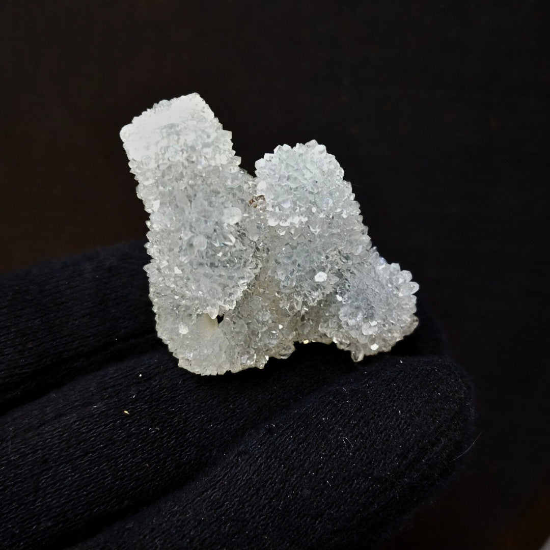 35g  Geode Cluster | Rainbow Quartz Crystal Mineral, Reiki Healing