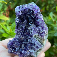 Small Uruguayan Deep Purple Amethyst Cluster, Amethyst Geode, Wholesale Bulk Lot
