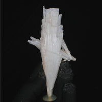 Natural Scolecite Cluster 70g White Zeolite Crystal Mineral from India