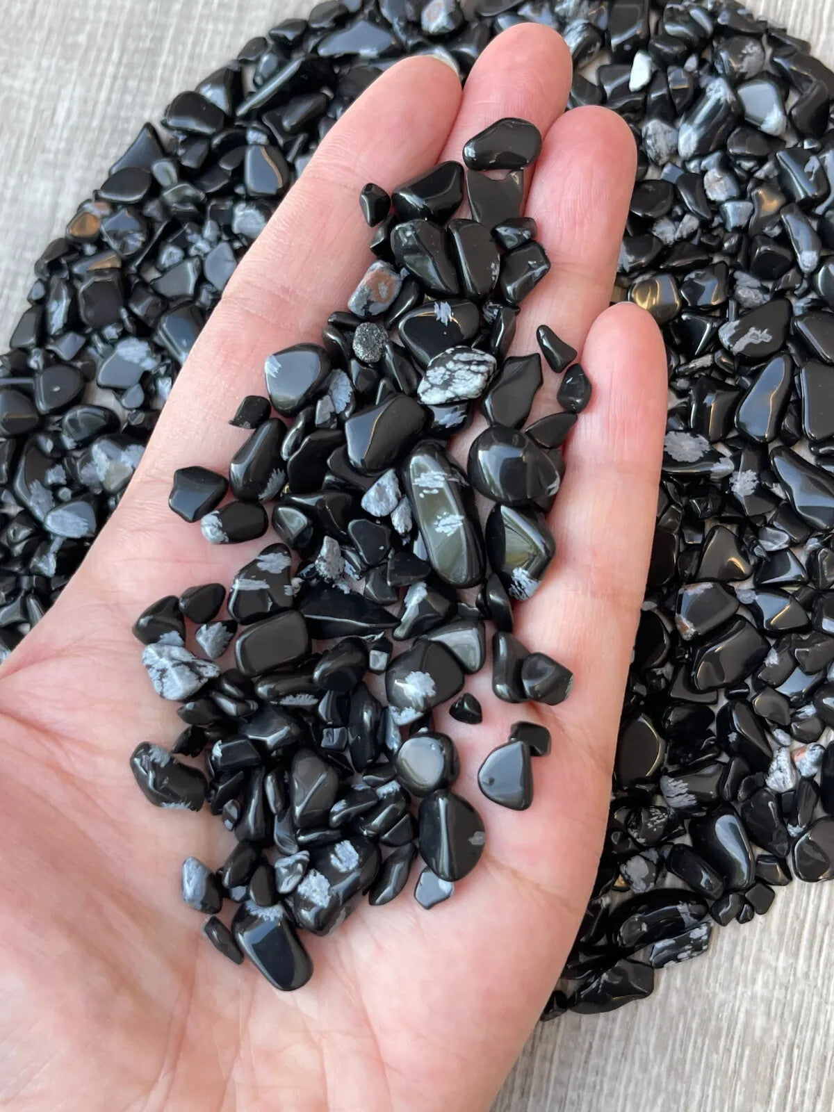 Grade A++ Semi Tumbled Gemstone Mini Chips 3 - 18 mm, Choose From 4 oz to 3 lbs