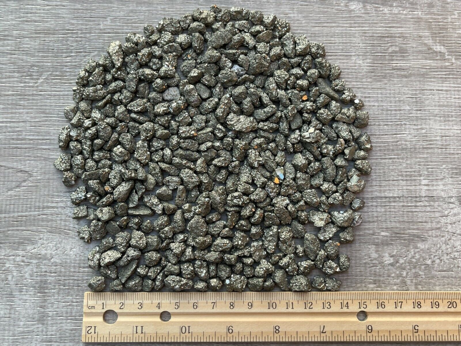 Grade A++ Pyrite Semi Rough Mini Chips 5 - 15 mm, Raw Pyrite, Wholesale Bulk Lot