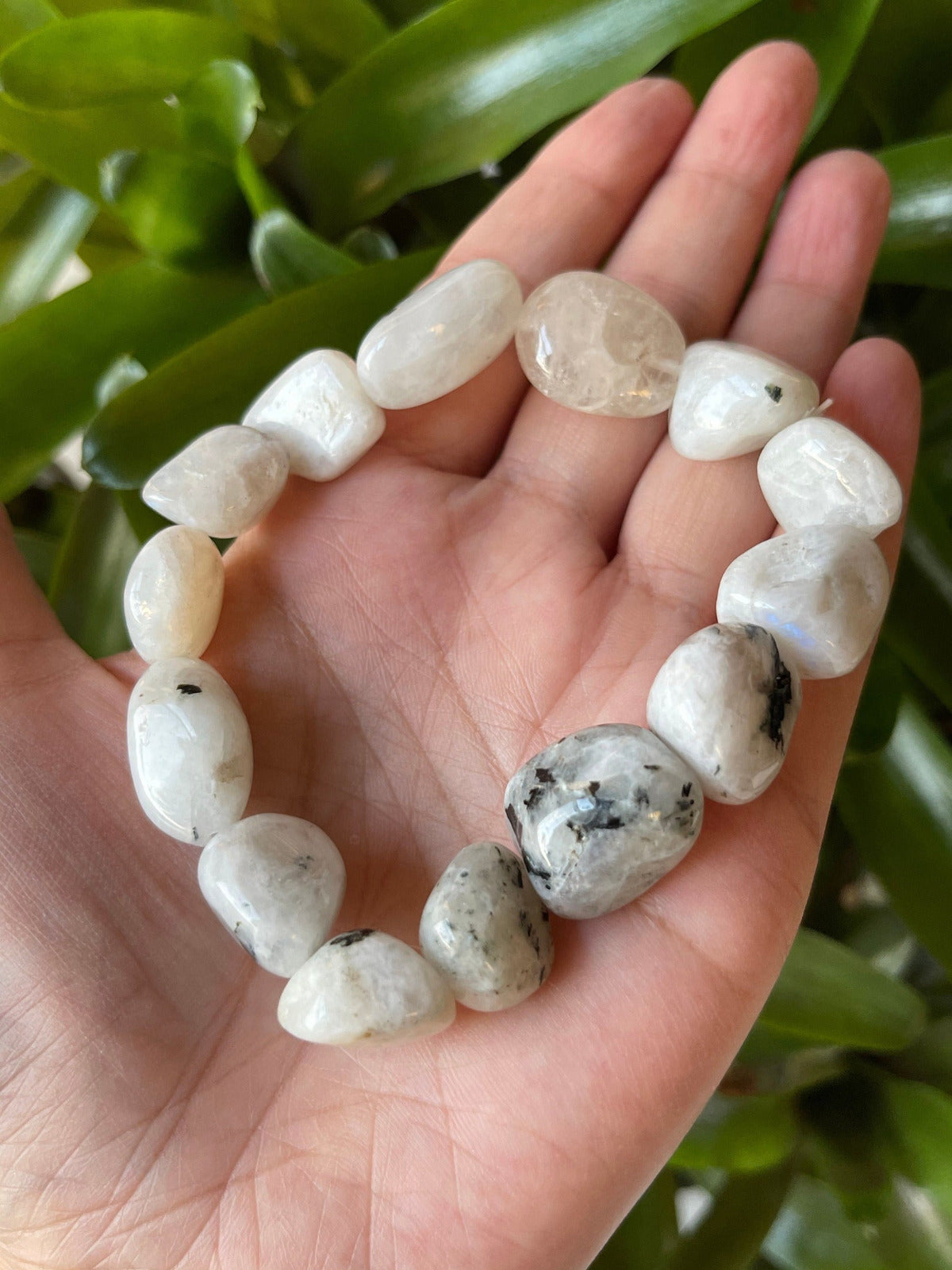 Wholesale Grade A++ Gemstone Nugget Bracelet, Choose from 18 Gemstone Types