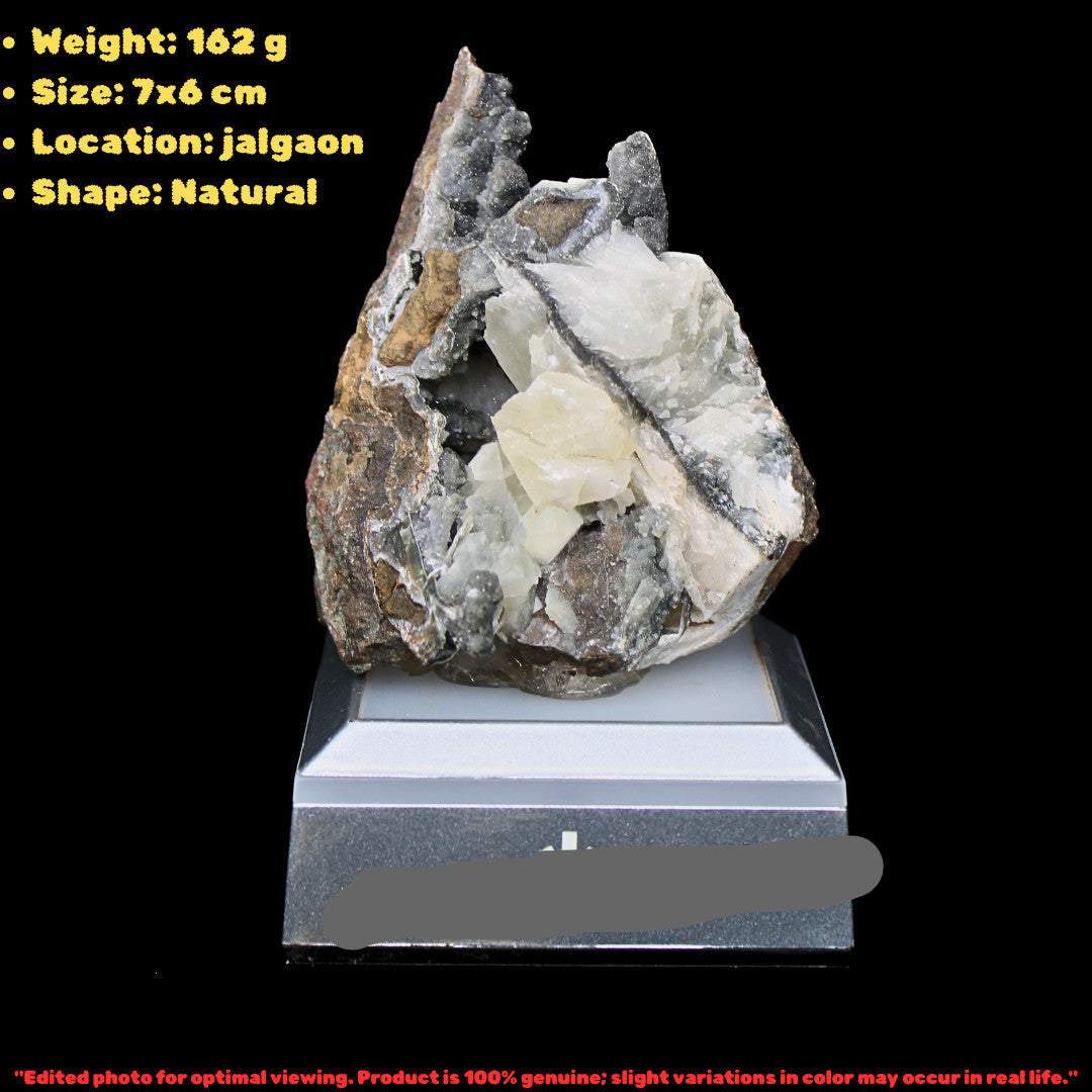 Coral Chalcedony 162g Healing Crystal for Calm, Energy & Balance