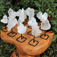 Clear Quartz Cluster Natural Crystal Décor Premium Raw Quartz from india