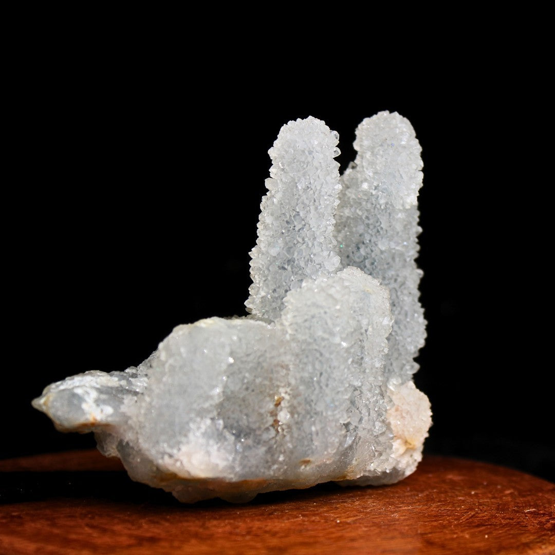 Natural Rainbow Quartz 154g 9x7cm Cluster Crystal from India High Quality