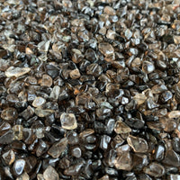 Grade A++ Smoky Quartz Semi Tumbled Gemstone Mini Chip 3- 6mm,Wholesale Bulk Lot