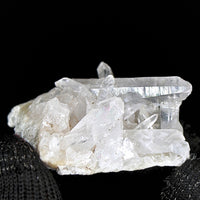 Clear Quartz Cluster Stone 28g | Raw Healing Crystal Reiki Mineral India