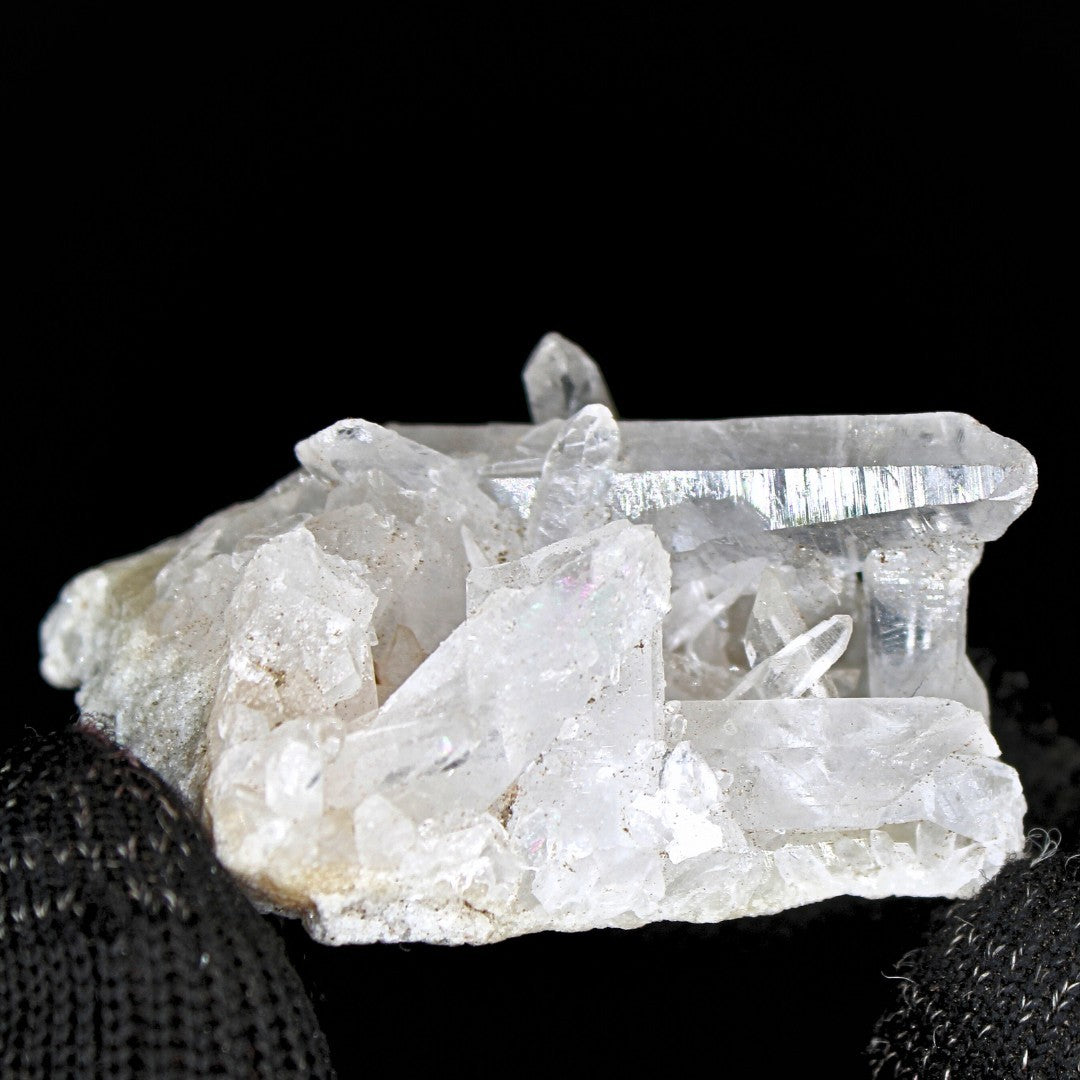 Clear Quartz Cluster Stone 28g | Raw Healing Crystal Reiki Mineral India