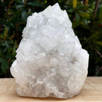 Chalcedony & Crystal Quartz Stalactite, Quartz on Chalcedony Stalactite Specimen