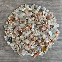 Grade A++ Semi Tumbled Gemstone Mini Chips 3 - 18 mm, Choose From 4 oz to 3 lbs