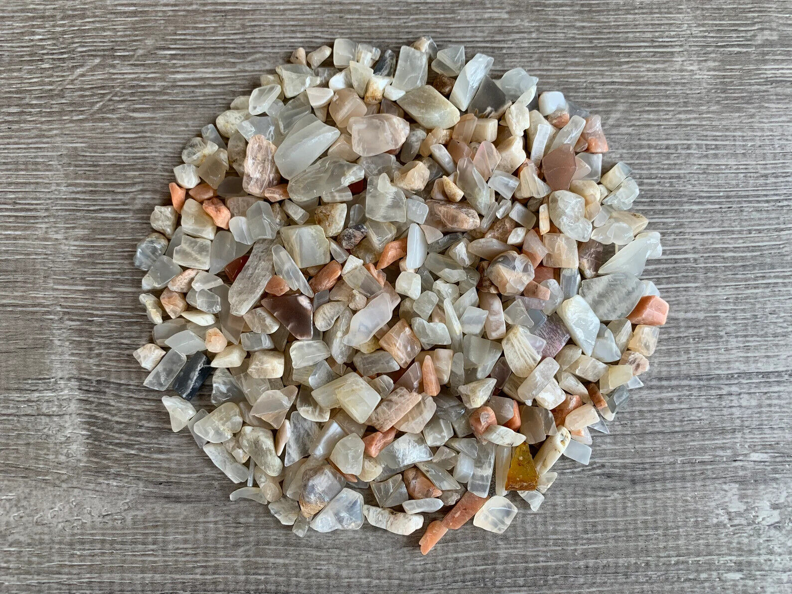 Grade A++ Semi Tumbled Gemstone Mini Chips 3 - 18 mm, Choose From 4 oz to 3 lbs