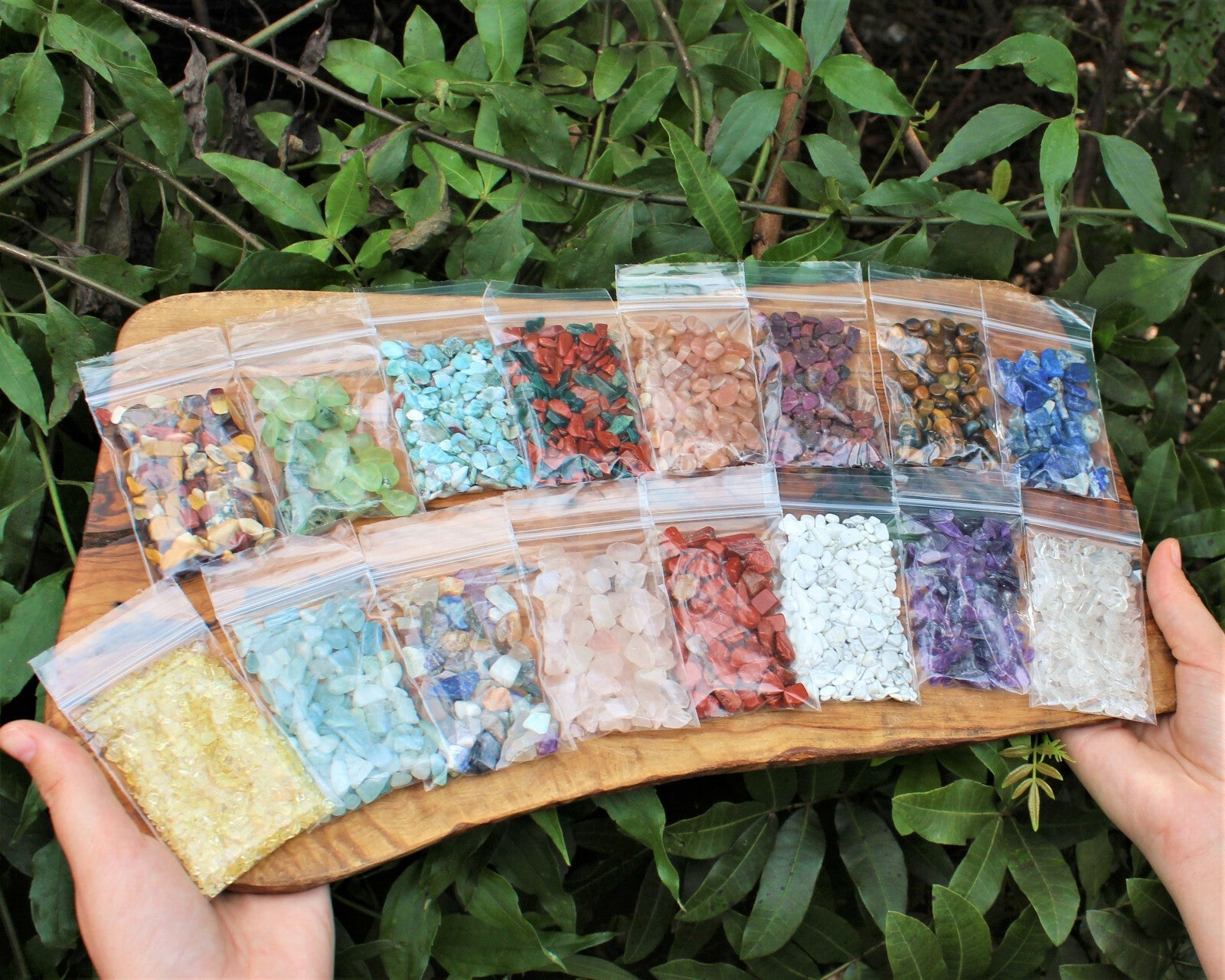 Genuine Gemstone Chips Bulk Lots - HUGE RANGE - Undrilled Semi Tumbled Stones