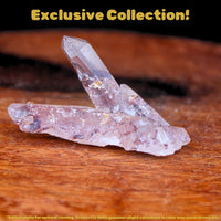 Mini Phantom Quartz Crystal 6g Rare Terminated Point Mineral Specimen