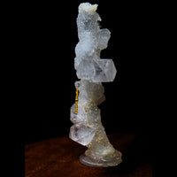 Rare Apophyllite Cluster 8x3cm 166g Perfect Shiny Tower Matrix Mineral Specimen