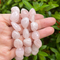 Wholesale Grade A++ Gemstone Nugget Bracelet, Choose from 18 Gemstone Types