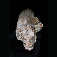 280g Rare Himalayan Smokey Quartz & Pyrite on Matrix High-Grade Crystal Specimen