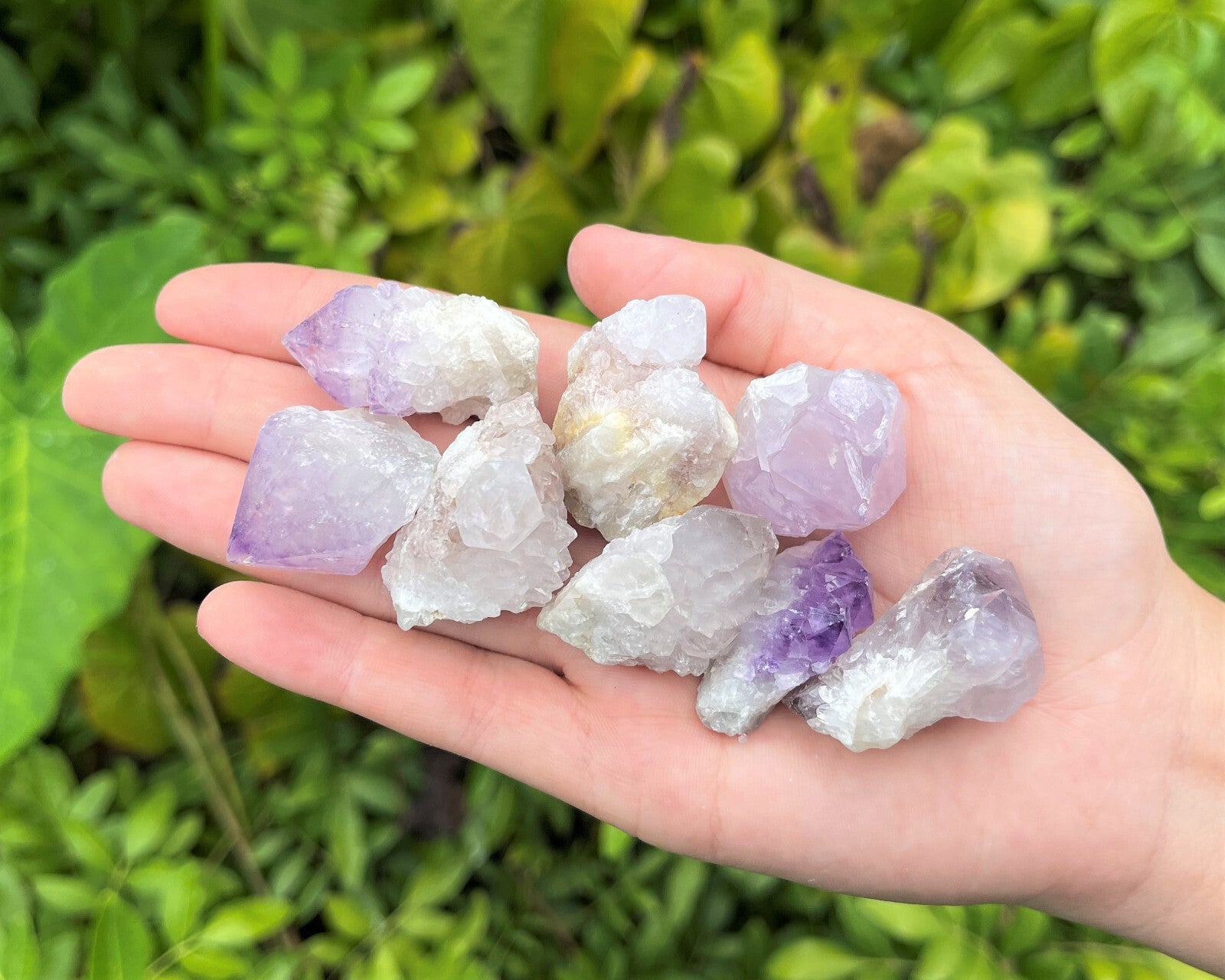 Spirit Quartz Clusters, Points & Pieces CLEARANCE Lots (Spirit Quartz Crystals)