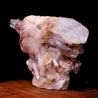 Phantom Quartz Crystal Cluster 160g 6x8 cm – Rare Ghost Layer Mineral