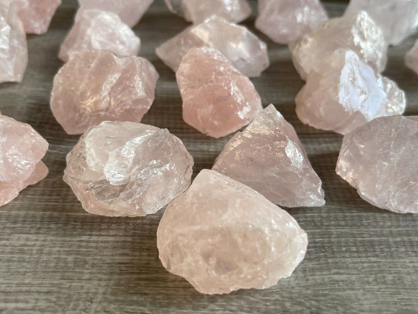 Natural Rough Rose Quartz Crystal Mineral, You Choose Amount