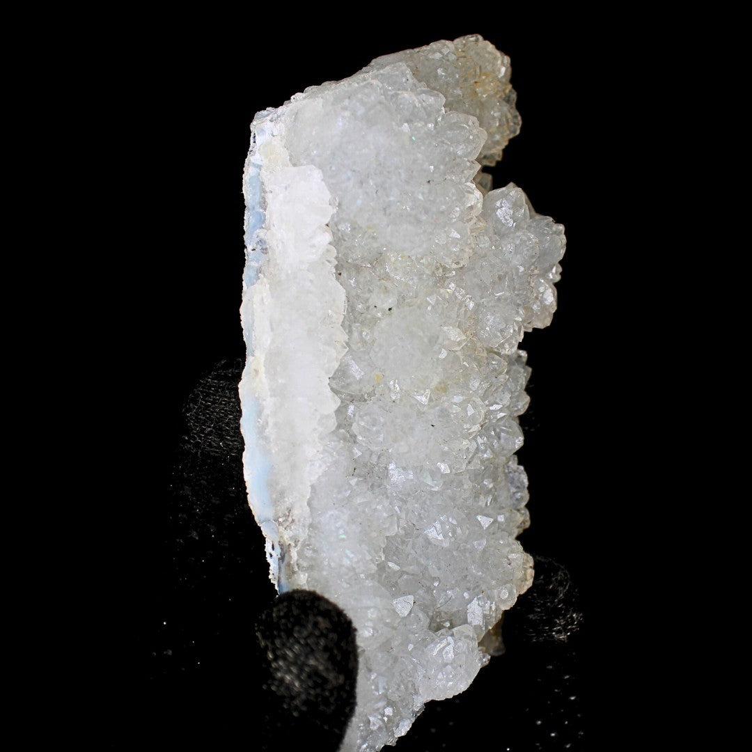 Natural Apophyllite Cluster 252g 11x5cm Green White Crystal Mineral