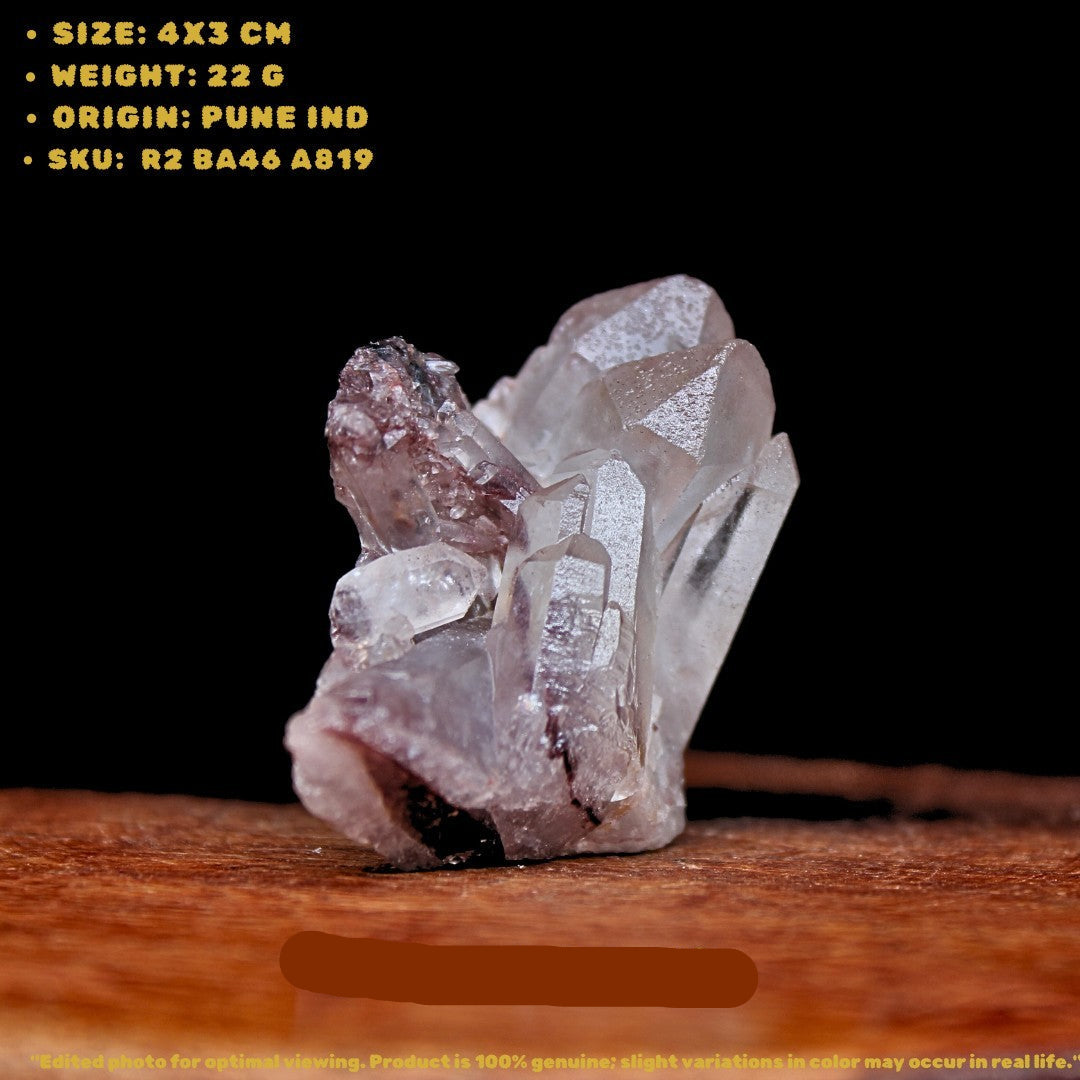 Phantom Quartz Crystal – 22g | 4x3 cm | Natural Raw Mini Specimen from India