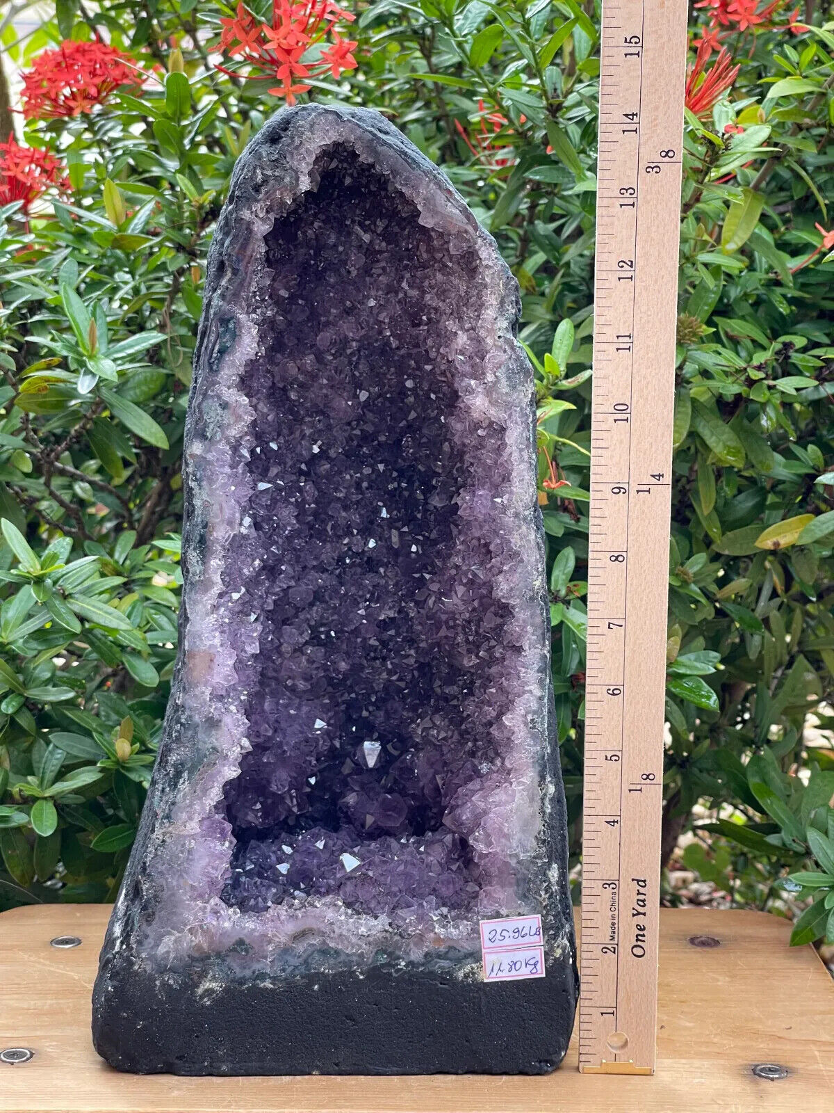 X-Large Amethyst Cathedral, Amethyst Geode,Raw Amethyst Cluster, Pick a Weight