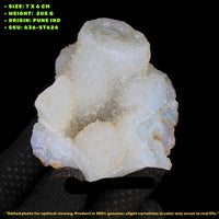 MM Quartz Raw Mineral Specimen from India – Collector Quality Cluster 205g