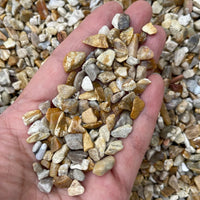 Grade A++ Semi Tumbled Gemstone Mini Chips 3 - 18 mm, Choose From 4 oz to 3 lbs