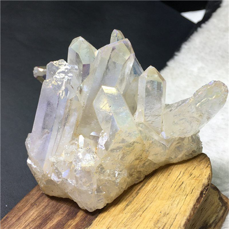 Large Natural Clear Quartz Crystal Cluster Gemstone Druzy Geode Specimen Healing
