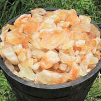 LARGE Citrine Rough Stones (2 - 3"): Raw Crystals, Wholesale Bulk Lot oz or lbs